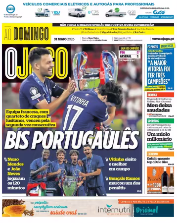 O Jogo - 31 maio 2026
