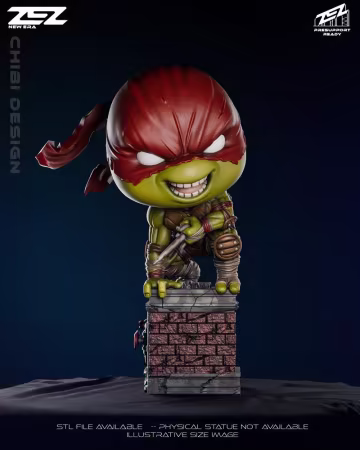 ZEZ Studio – Raphael Chibi – 3D Print Model