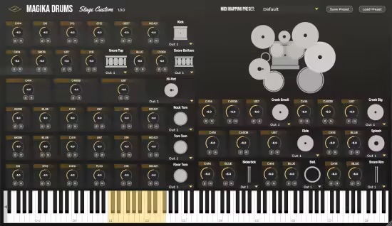 Elektra Magika Drums Stage Custom v1.0.0 U2B macOS