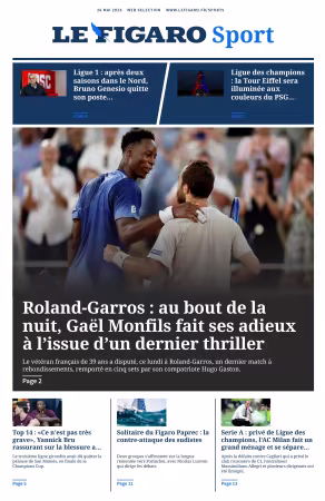 Le Figaro Sport - 26 mai 2026