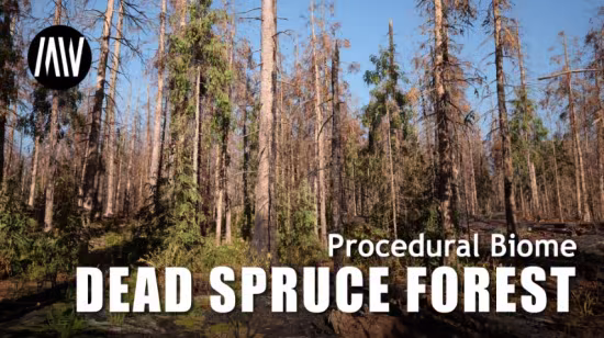 FAB - MW Dead Spruce Forest Trees Biome (5.2 – 5.7)