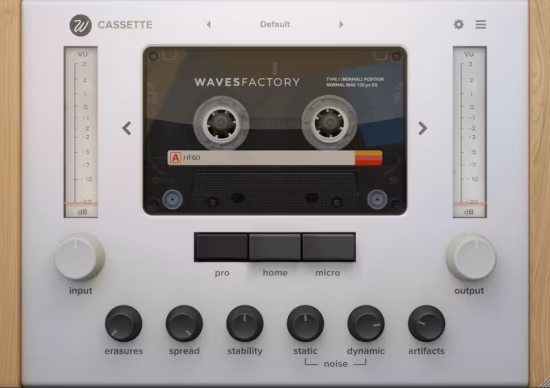 Wavesfactory Cassette v1.0.7 U2B macOS