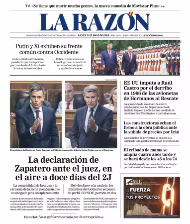 La Razon (1st Edition) - 21 mayo 2026