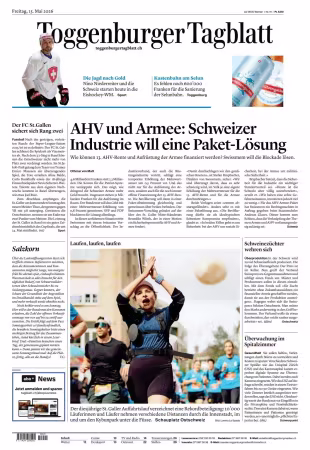 Toggenburger Tagblatt - 15 Mai 2026