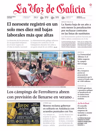La Voz de Galicia (Ferrol) - 19 mayo 2026