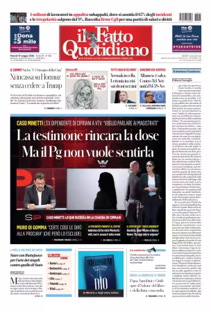 Il Fatto Quotidiano - 15 maggio 2026