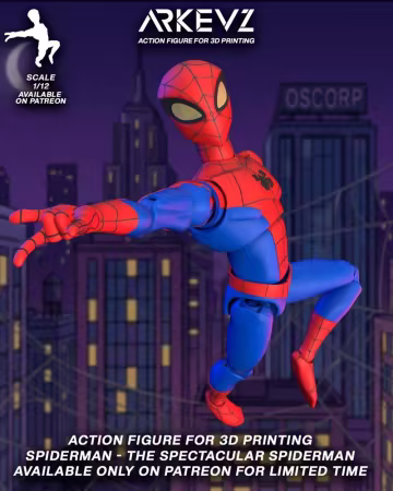 Arkevz – The Spectacular Spider-Man – 3D Print Model