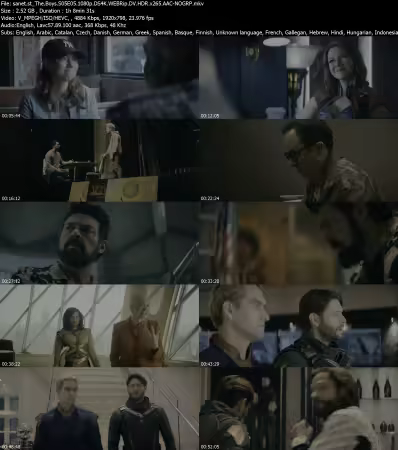The Boys S05E05 1080p DS4K WEBRip DV HDR x265 AAC-NOGRP