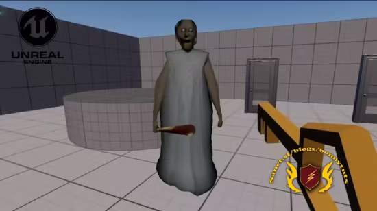 Unreal engine making granny game pickup system for pc