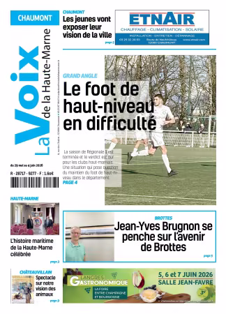 La Voix de la HauteMarne edition Chaumont - 29 mai 2026