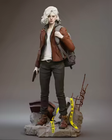 Yongblood Sculpture – Grace Ashcroft – 3D Print Model
