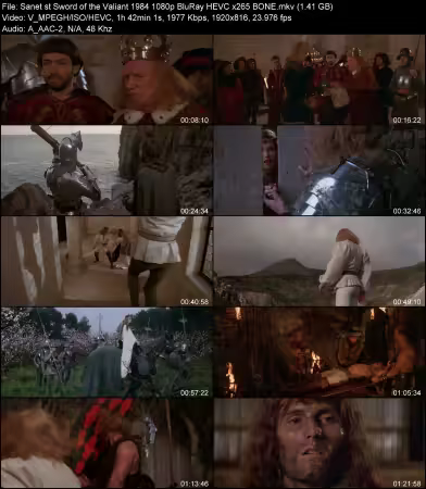 Sword of the Valiant 1984 1080p BluRay HEVC x265 BONE