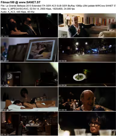 La Grande Bellezza 2013 Extended iTA GER AC3 SUB GER BluRay 1080p x264 jeddak-MIRCrew