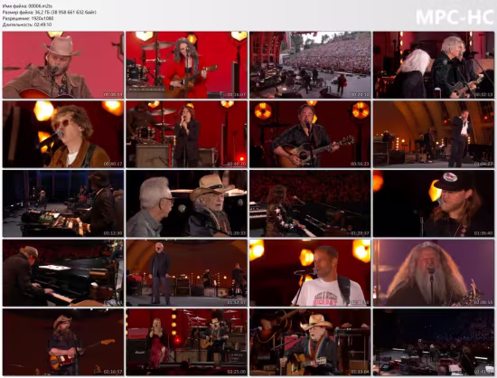 Willie Nelson - Long Story Short Willie Nelson 90 - Live At The Hollywood Bowl (2023) Blu-ray