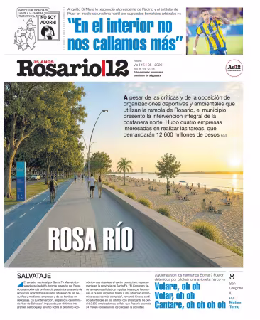 Pagina 12Rosario 12 - 15 mayo 2026