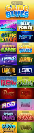 Psd text effect set vol 05