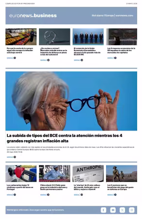 Euronews Business (Spanish) Compiled Edition - 31 mayo 2026