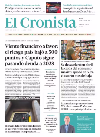 El Cronista - 28 mayo 2026
