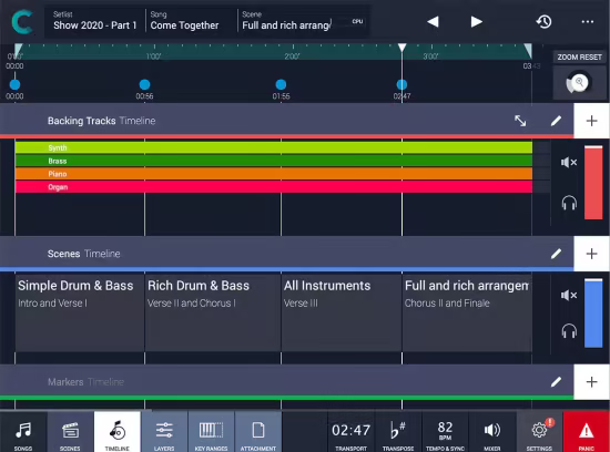 Audio Modeling Camelot v2.5.0