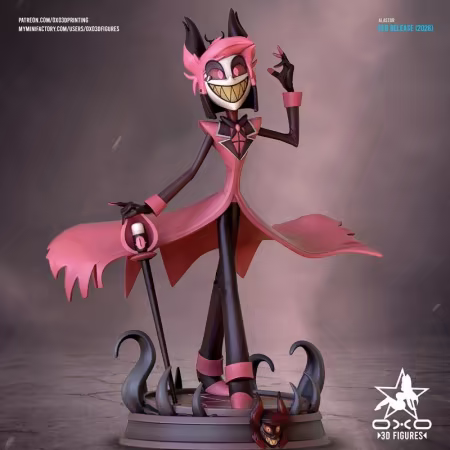 OXO3D – Alastor – Hazbin Hotel – 3D Print Model