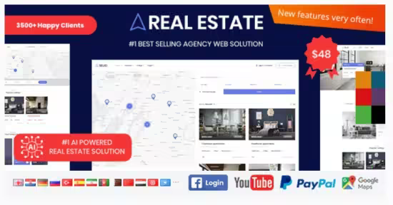 Codecanyon - Real Estate Agency Portal v1.7.7 6539169 - NULLED