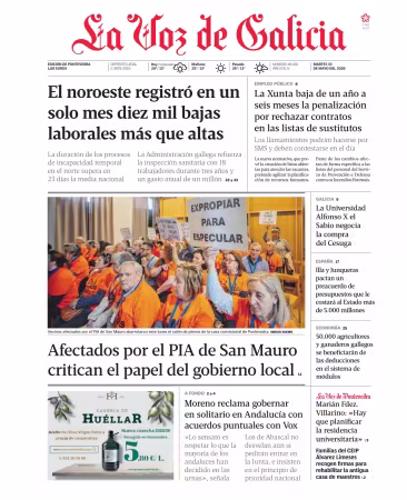 La Voz de Galicia (Pontevedra) - 19 mayo 2026