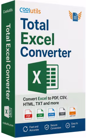 Coolutils Total Excel Converter 7.1.0.120 Multilingual Portable