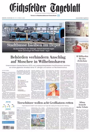 Eichsfelder Tageblatt - 19 Mai 2026