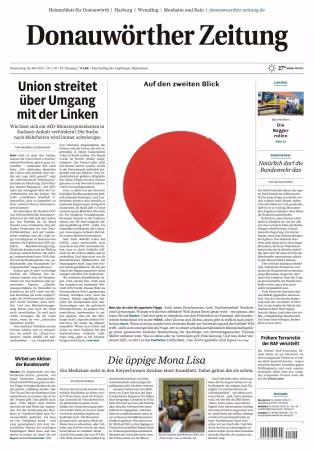 Donauwoerther Zeitung - 28 Mai 2026