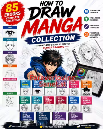 How to Draw Manga Collection - Step-by-Step guides to Master