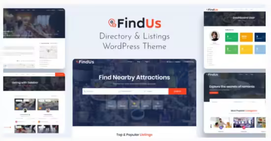 Themeforest - Findus v1.1.66 - Directory Listing WordPress Theme 25741327