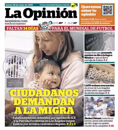 La Opinion - 28 mayo 2026