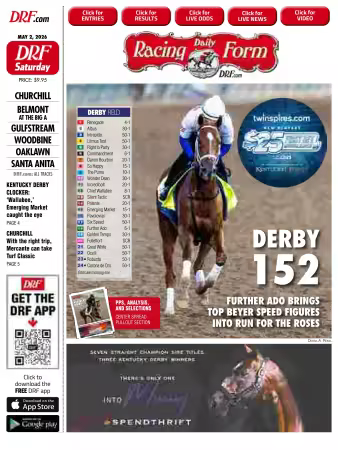Daily Racing Form National Digital Edition - 2 May 2026