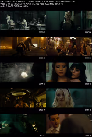 Sucker Punch 2011 1080p NF WEB-DL H264 DDP 5.1-UBWEB