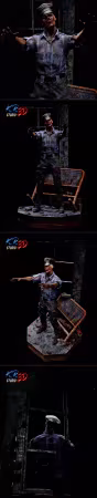 KR3D Studio – RPD Zombie (Deluxe) – Resident Evil Requiem – 3D Print Model