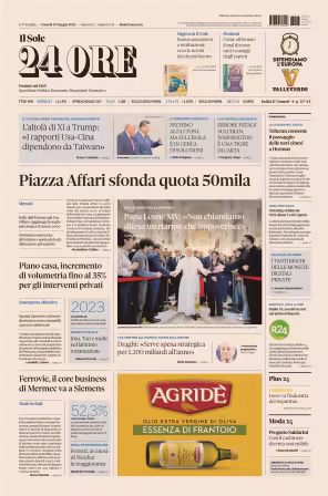 Il Sole 24 Ore - 15 maggio 2026