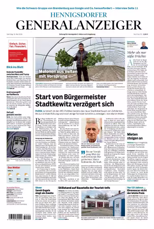 Hennigsdorfer Generalanzeiger - 16 Mai 2026
