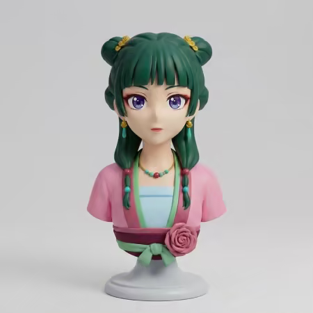 Pablo Figurines – Maomao Bust – 3D Print Model