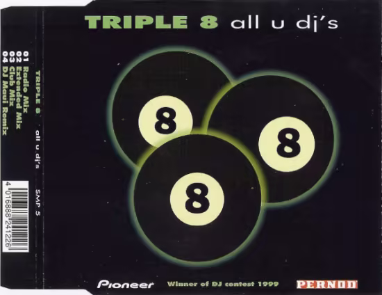 Triple 8 - All U DJs (2000) (FLAC)