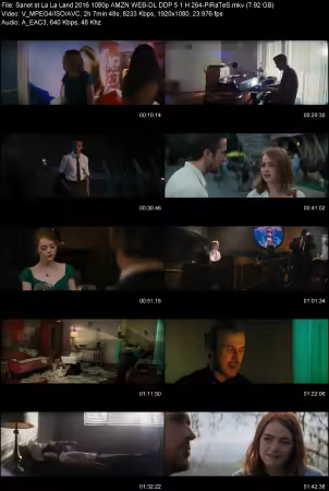 La La Land 2016 1080p AMZN WEB-DL DDP 5.1 H264-PiRaTeS