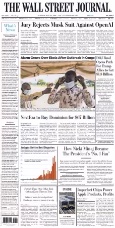 The Wall Street Journal - May 19, 2026