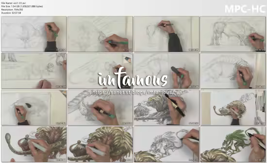 The Gnomon Workshop – Creature Design with Terryl Whitlatch Vol. 1