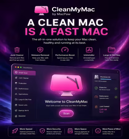 CleanMyMac 5.5.4 Multilingual macOS