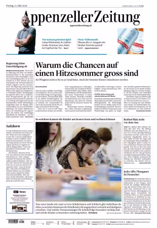 Appenzeller Zeitung - 22 Mai 2026