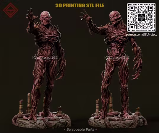 STL Project – Vecna – 3D Print Model