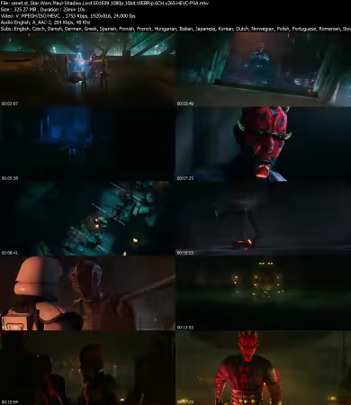 Star Wars Maul-Shadow Lord S01E09 1080p 10bit WEBRip 6CH x265 HEVC-PSA