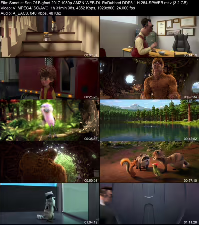 Son Of Bigfoot 2017 1080p AMZN WEB-DL RoDubbed DDP 5.1 H264-SPWEB