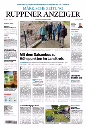 Ruppiner Anzeiger - 19 Mai 2026