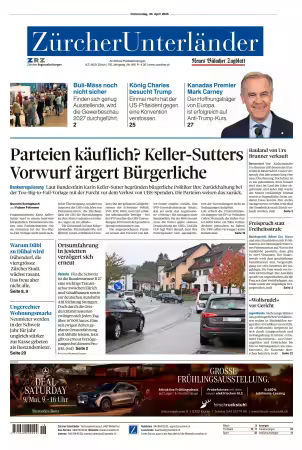 Zurcher Unterlander - 30 April 2026