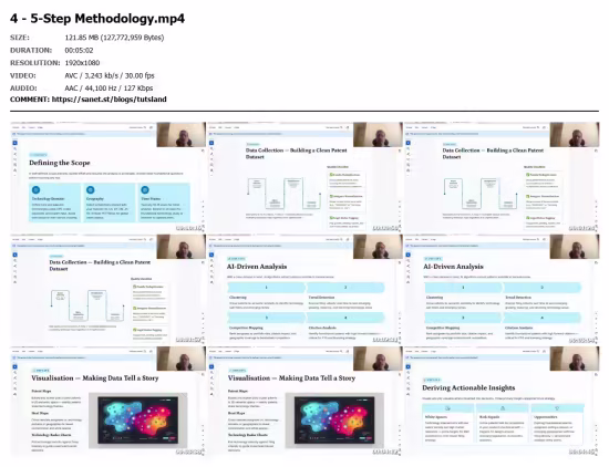 AI-Based Patent Landscape Analysis
